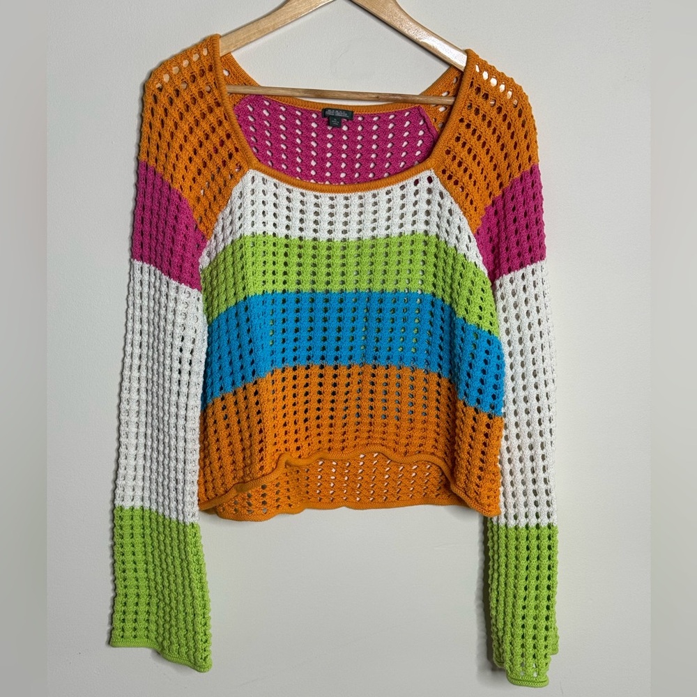 Wild Fable Multicolor Striped Sweater